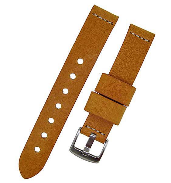 Uhrenarmband Ravenna Kalbleder Farbe und Stegbreite wählbar NEU