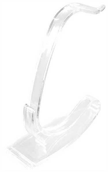 100 Stck. Uhrenständer Uhrenaufsteller transparent glasklar NEU 1550