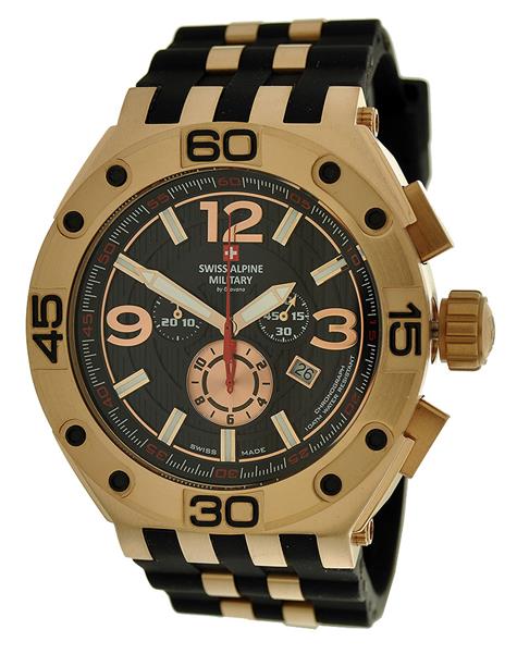 Swiss Military Herrenuhr 7032.9867 Silikon schwarz UVP:649,-€ 10363