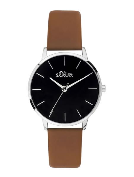 Orig. s.Oliver Damenuhr SO-3702-LQ Leder braun UVP:99,95€ NEU 11614
