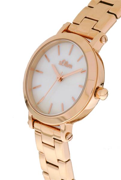 Orig. s.Oliver Damenuhr SO-3812-MQ Metall roségold UVP:119,95€ 11689