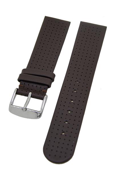 Uhrenarmband Lochprägung Golfer Design Farbe und Stegbreite wählbar