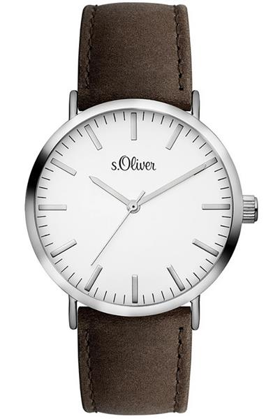 Orig. s.Oliver Damenuhr SO-3102-LQ Leder braun Analog UVP:99,95€ NEU 14350