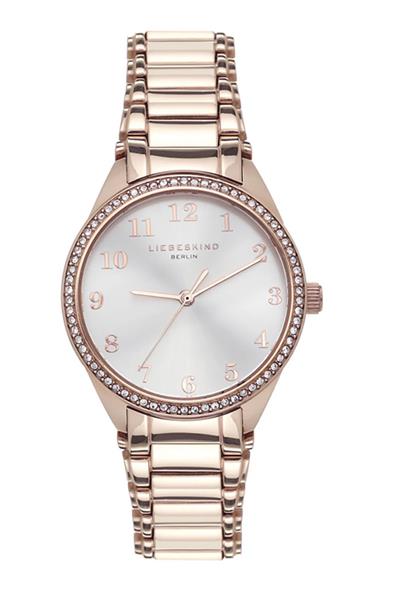 Liebeskind Berlin Damenuhr LT-0245-MQ edler Stahl roségold UVP:249,90€ NEU 14819
