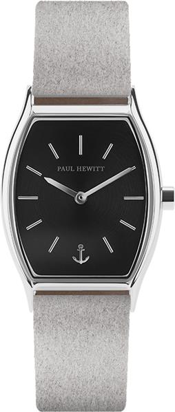 Paul Hewitt Damenuhr PH004552 Leder grau silber Analog UVP:139,-€ NEU 14836