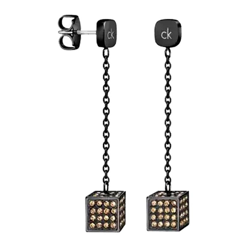 Calvin Klein Ohrstecker KJ9CJE140100 edler Stahl schwarz UVP: 119,00€ 14845