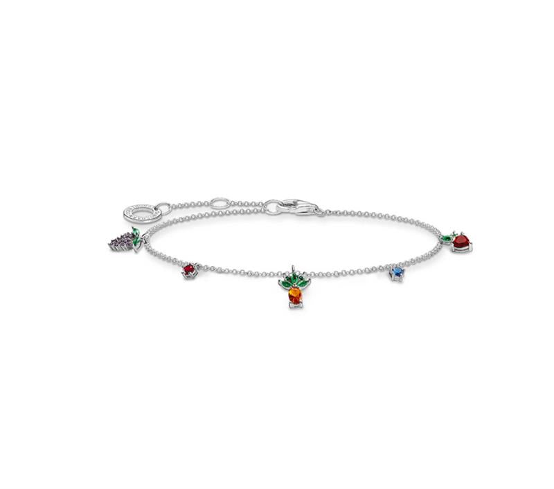 Thomas Sabo A2026-477-7-L19V Armband Bunte Früchte UVP:139,-€ NEU 15033