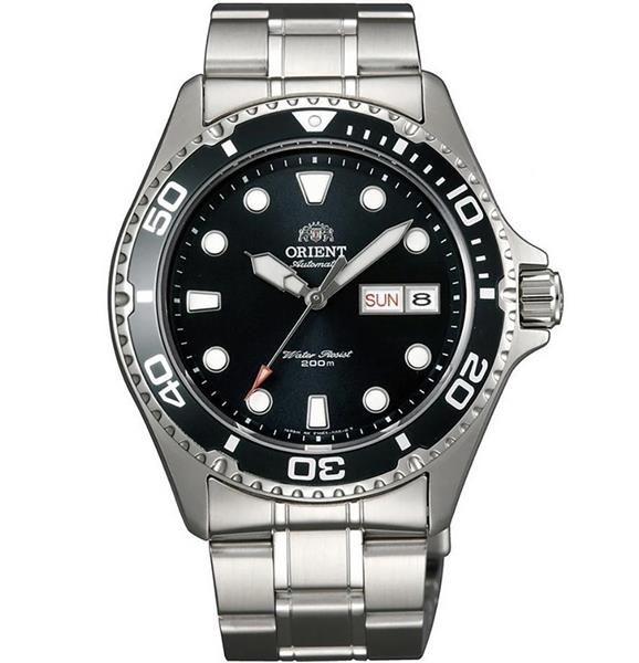 ORIENT Herrenuhr FAA02004B9 Automatic edler Stahl Datum Tag UVP:363,-€ NEU 15047