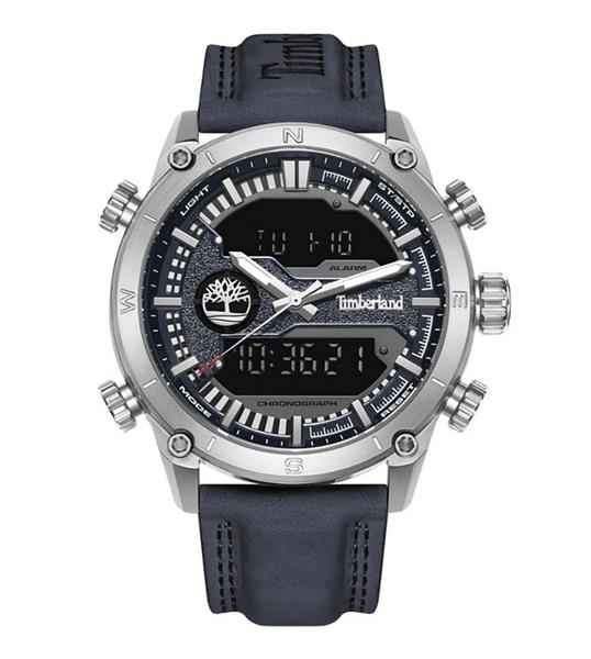 Orig. Timberland Herrenuhr TDWGP2201902 Digital LEDER grau UVP:209,-€ 15203