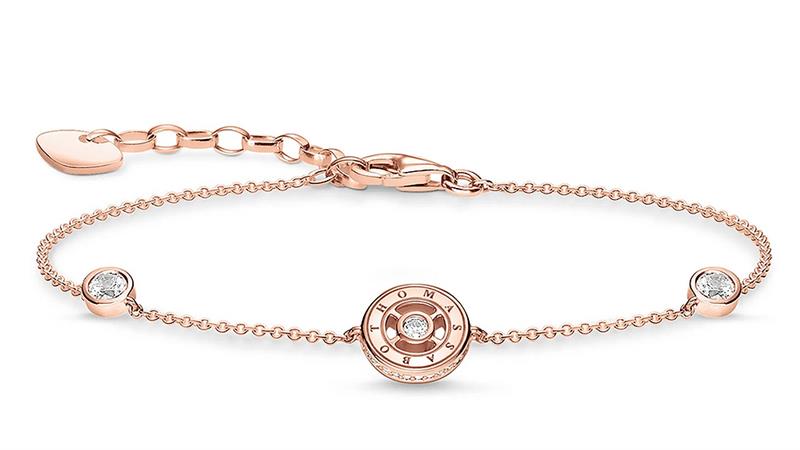 Thomas Sabo A1882-416-14-L19V Armband Sterlingsilber/Rosegold UVP: 179,-€ 15224