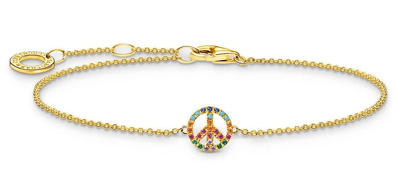 Thomas Sabo A2083-488-7-L19V Armband Sterlingsilber/Gold UVP: 169,-€ 15235