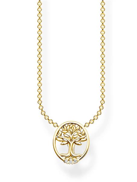 Thomas Sabo Damen Halskette gold Anhänger KE2126-414-14-L45V UVP:128,-€ 15299