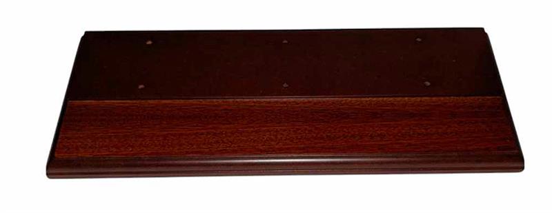 Uhrenvitrine für 20 Uhren Tischvitrine braun Schaukasten No.10 15327