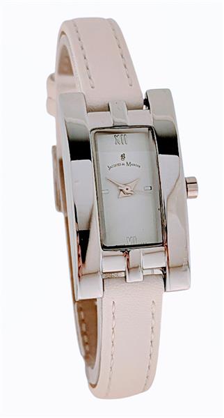 Damenuhr Jacques du Manoir JDWDT.2-TN-WH Lederarmband weiß UVP:119,95€ 15312