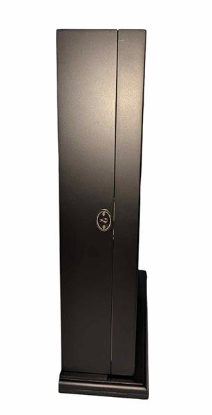 Uhrenvitrine Tischvitrine für 20 Uhren schwarz Schaukasten No.12 15329