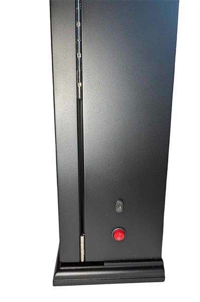 Uhrenvitrine Tischvitrine für 20 Uhren schwarz mit LED-Licht No.13 15330