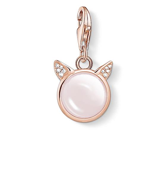 Thomas Sabo 1842-417-9 Charm-Anhänger Katzenohren Silber Rosé UVP: 79,-€ 15338