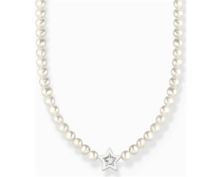 Thomas Sabo KE2198-149-14-L42V Damen Halskette Collier Perlen UVP:198,-€ 15361