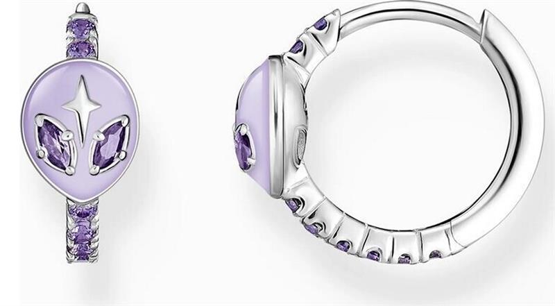 Thomas Sabo CR721-041-13 Damen Creolen Alienkopf Sterlingsilber UVP:98,-€ 15365