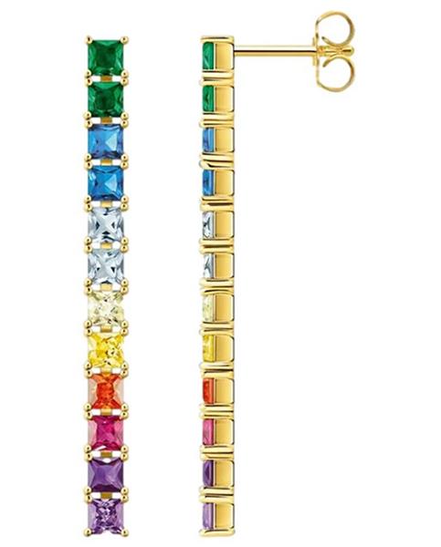 Thomas Sabo H2249-996-7 Damen Ohrstecker bunte Steine gold UVP:249,-€ 15370