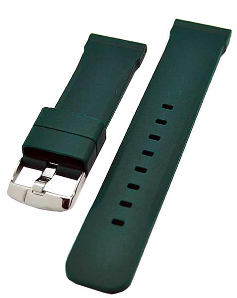 Uhrenarmband Silikon Kautschuk Farbe und Stegbreite wählbar