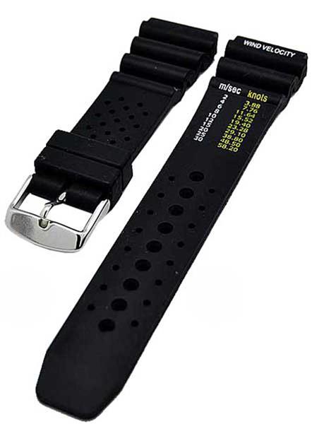 Uhrenarmband Silikon sportlich Taucher Diver Farben Stegbreite wählbar