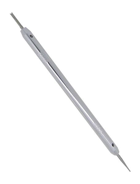 Werkzeug Uhrmacher Federstegbesteck Aluminium silber FSW-03 NEU 9939