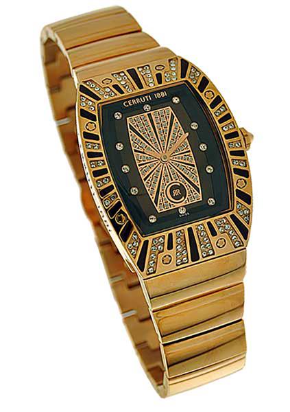 CERRUTI Damenuhr edler STAHL roségold CRS002S666A UVP:429,-€ NEU 8878