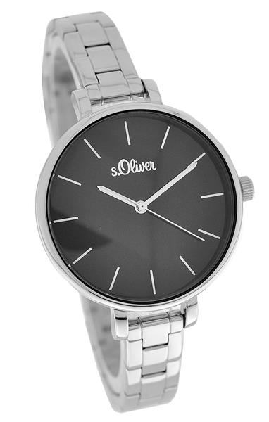 s.Oliver Damenuhr SO-3648-MQ Metall silber Analog UVP:119,95€ 11465