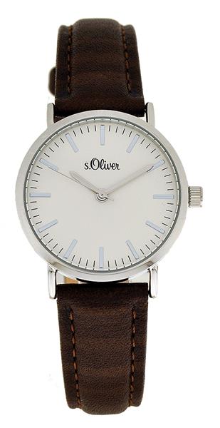 Orig. s.Oliver Damenuhr SO-3674-LQ Leder braun UVP:99,95€ NEU 11654