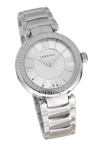 Versace Damenuhr VNC21 edler Stahl silber Analog UVP:900,-€ NEU 12337