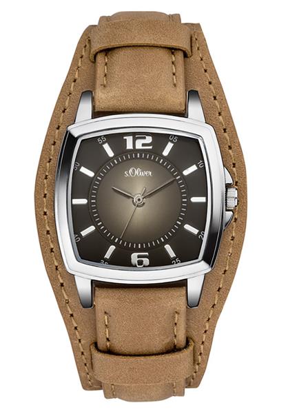 Orig. s.Oliver Damenuhr SO-3379-LQ Leder braun Analog UVP:69,95€ NEU 14366