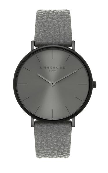 Orig. Liebeskind Berlin Damenuhr LT-0256-LQ Leder grau Analog NEU 14749