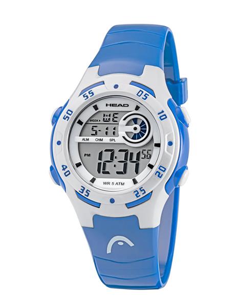 HEAD Tokyo H140302 DIGITAL Silikon blau ALARM Stopp UVP:39,90€ NEU 14820