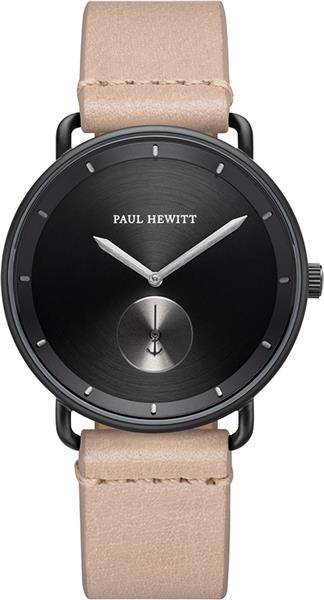 Paul Hewitt Herrenuhr PH-BW-BGM-BS-56M Leder beige Analog UVP:139,-€ NEU 14829