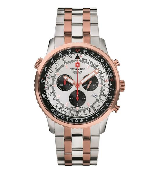 Swiss Alpine Military Herrenuhr 7078.9152SAM edler Stahl Datum UVP:649,-€ 14862