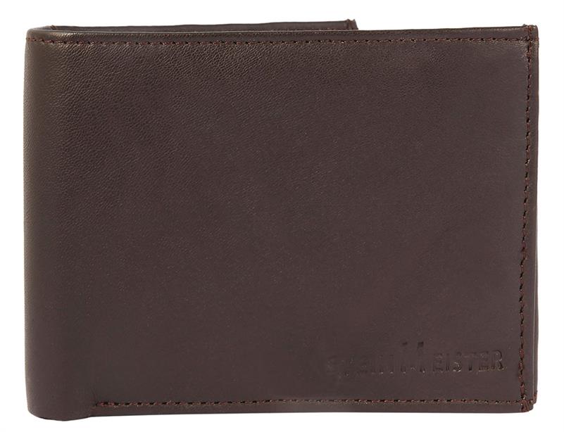 Steinmeister Geldbörse 3000426-002 ECHTLEDER Lamm Braun Crunch NEU 14922