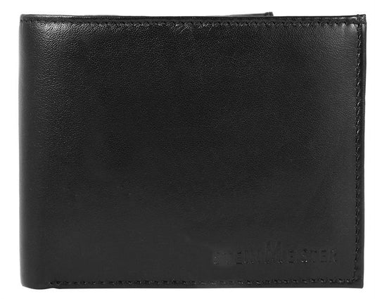Steinmeister Geldbörse 3000429-001 ECHTLEDER Lamm Schwarz Querformat NEU 14931