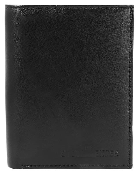 Steinmeister Geldbörse 3000424-001 ECHTLEDER Lamm Schwarz Hochformat NEU 14932