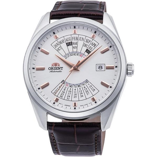 ORIENT Herrenuhr RA-BA0005S10B Automatic LEDER braun Datum UVP:314,-€ NEU 14973