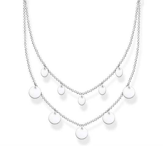 Thomas Sabo KE2106-001-21-L45V Halskette Damen Collier silber UVP:139,-€ 15022