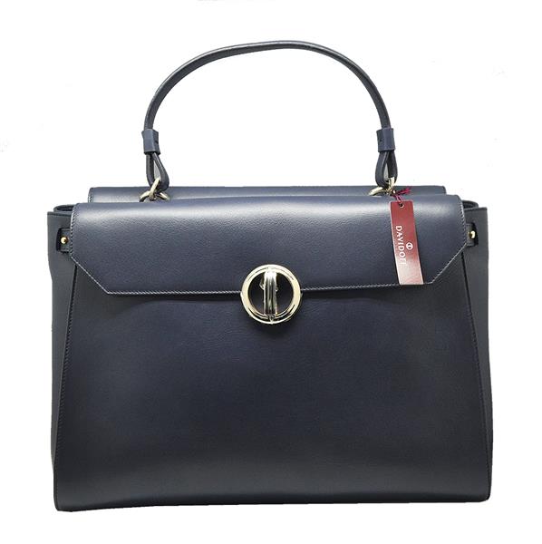 Davidoff Handtasche Damen 22389 Leder blau ICON Collection UVP: 1495,-€ NEU 14867