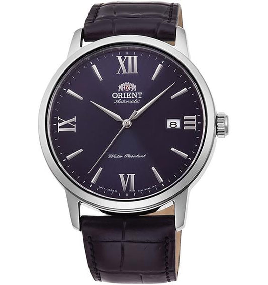 ORIENT Herrenuhr RA-AC0F11L10B Automatic Leder schwarz Datum UVP:296,-€ NEU 15037