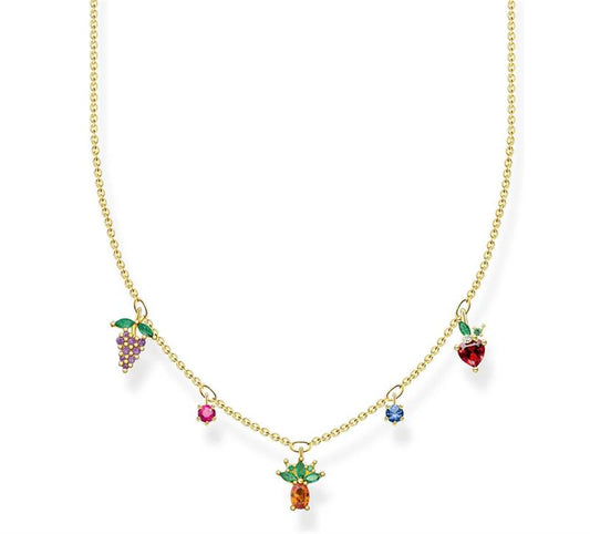 Thomas Sabo KE2099-488-7-L45V Damenhalskette bunte Früchte UVP:198,-€ 15048