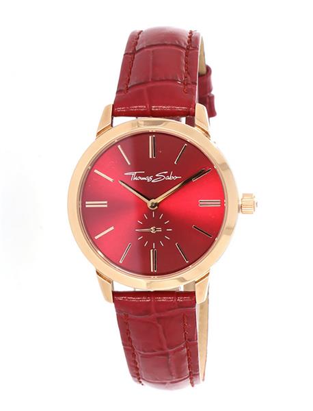 Thomas Sabo Damenuhr AIR-WA0309 Leder rot Analog UVP: 229,-€ 15056