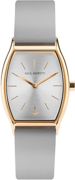 Paul Hewitt Damenuhr PH004553 Leder grau gold Analog UVP:139,-€ NEU 14837