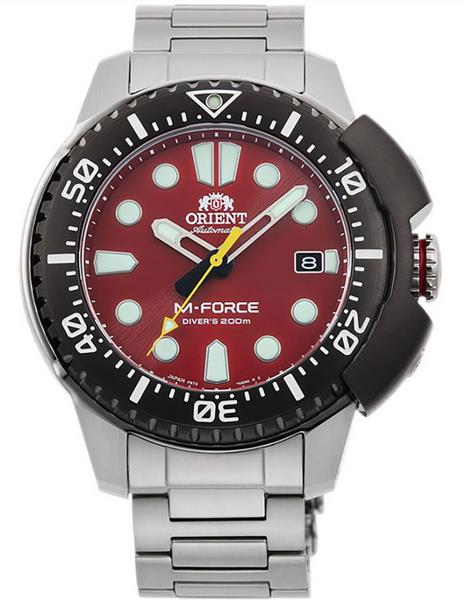 ORIENT Herrenuhr RA-AC0L02R00B Automatic edler Stahl Datum UVP:727,-€ NEU 15076