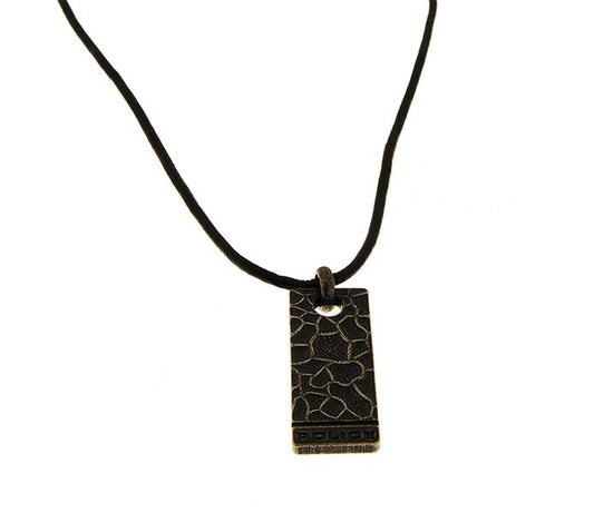 POLICE Kette Herren edler Stahl / Leder  PJ.25684PLE/01 UVP:59,-€ 15086