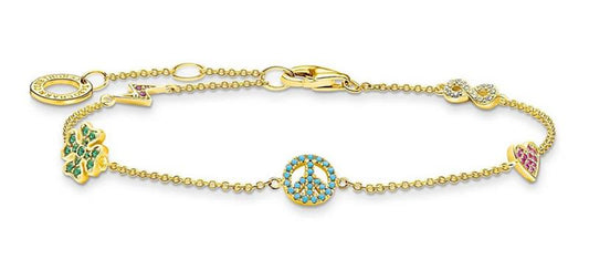THOMAS SABO Armband A2039-488-7-L19V gold  UVP:198,-€ 15134