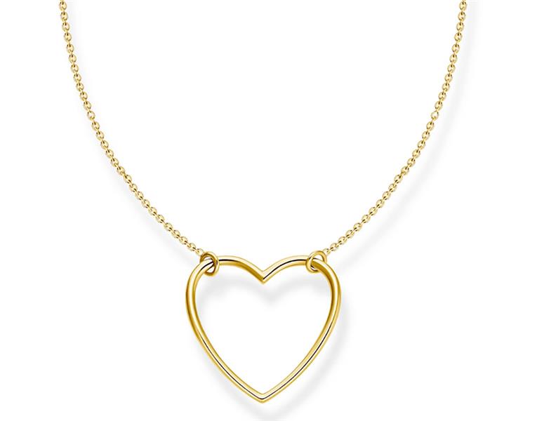 Thomas Sabo KE2138-413-39-L45V Damen Halskette gold  UVP: 179,-€ 15142